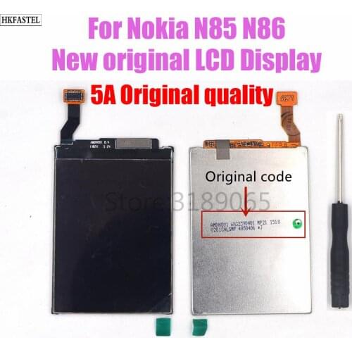 New Original LCD For Nokia N85 N86 Mobile Phone Replacement LCD Display Screen + tool