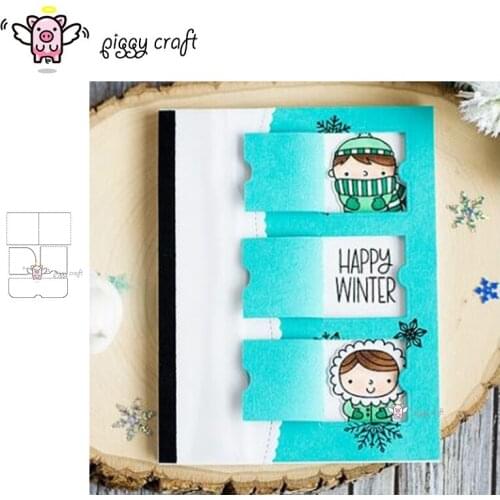 Piggy Craft metal cutting dies cut die mold Switch shape decoration Scrapbook paper craft knife mould blade punch stencils dies