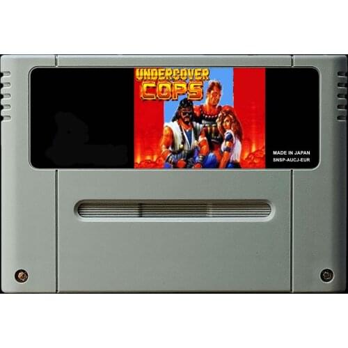 16Bit Games ** undercover cops ( PAL Version!! )