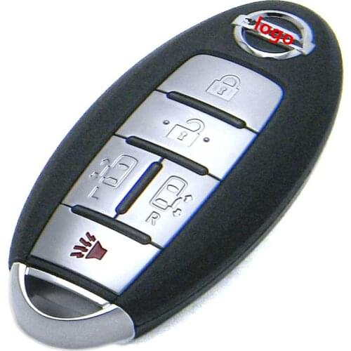 5 Buttons Car Keyless Smart Remote Key 315Mhz with PCF7952 Chip for Quest E52 Intelligent Smart Key