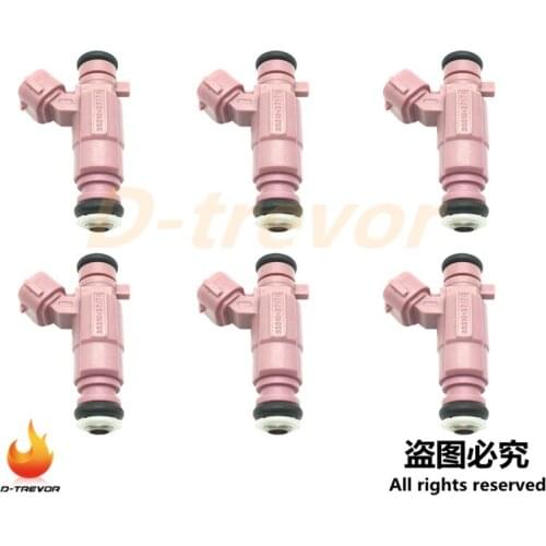 6Pcs OEM 35310-37170 fuel injectors for 2000-2005 Hyundai Accent 1.6L 1.5L 3531037170 9260930057