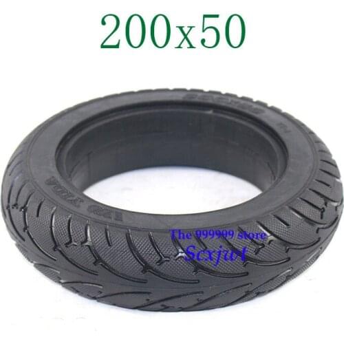 Free Shipping 200x50 Tyre Solid Tires with Good Quality Fit for Motorcycle Self Balancing Hoverboard Electric Scooter