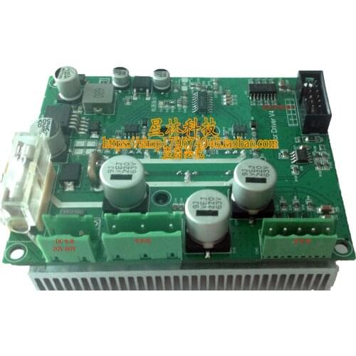 BLDC Three Phase DC Brushless Hall Motor Controller Motor Drive Board High Power PLC 3.3V