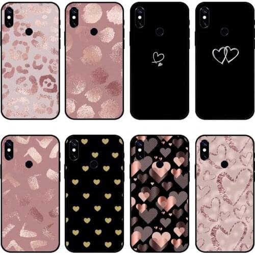 Animal Cute Love Heart Phone Case For Xiaomi Mi Redmi Note 7 8 9 pro 8T 9T 9S 9A 10 Lite pro
