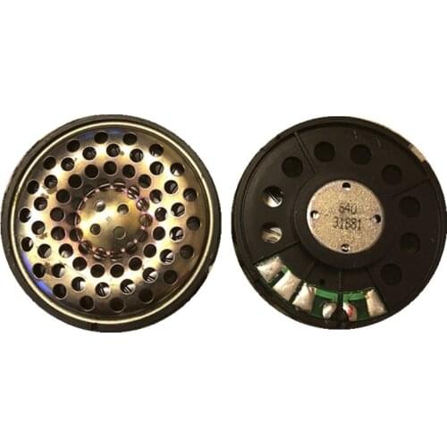 Awesome Sound DIY 53mm Speaker 60 Ohm Steel Cover Disassembled Unit from Headphones