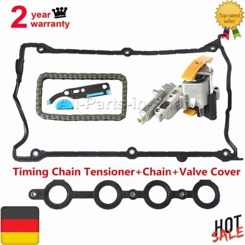 AP01 Timing Chain Tensioner+Chain+Valve Cover for Audi Seat Skoda VW 1.8L 058109088B, 058109088E, 058109088L, 058109088K