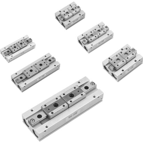 KGT SMC type Low Profile air pneumatic gripper MHF2 series with strong gripping force MHF2-8D MHF2-12D MHF2-16D MHF2-20D