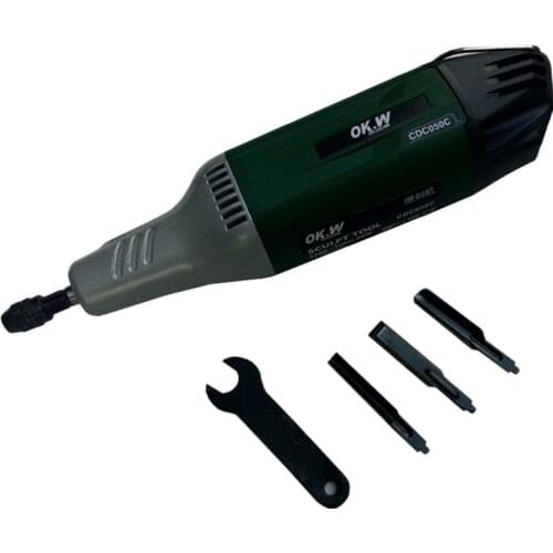 OKW electric chisel set, wood carving machine, woodworking machine, carving tools set 1pc