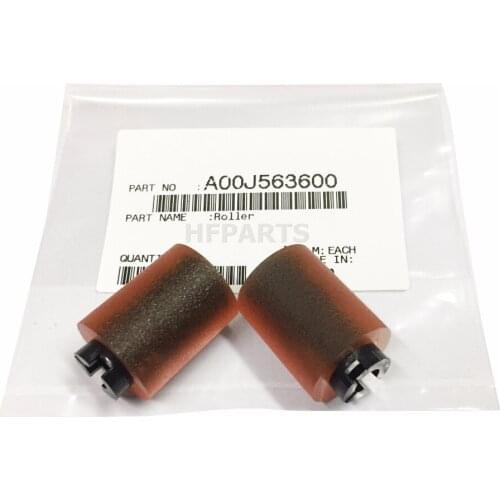 Original new 6pcs paper feed roller for Konica Minolta BH283 363 423 C353 253 451 C552 C652 C650 Paper Feed Roller A00J563600
