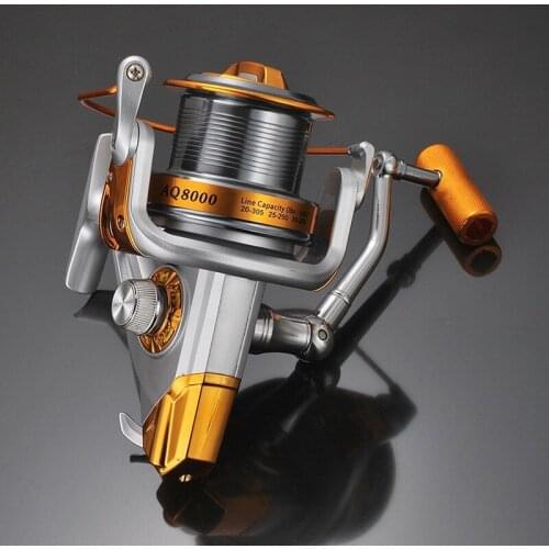Large 8000 9000 12 + 1 Spinning Wheel Fishing Wheel Fishing Line Wheel Sea Fishing Line Wheel Fishing Gear Fishing Supplies