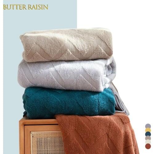 Stitch Throw Blanket For Sofa Fleece Summer Bedspreads For Bed Decorative Sofa Blankets Modern Knitted Bed Cover Winter Blankets