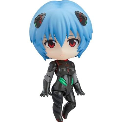 Gsc Original Evangelion Figure Ayanami Rei Q Version Combat Suit Anime Model Eva 10Cm Collection Action Figure Kids Toys Gift