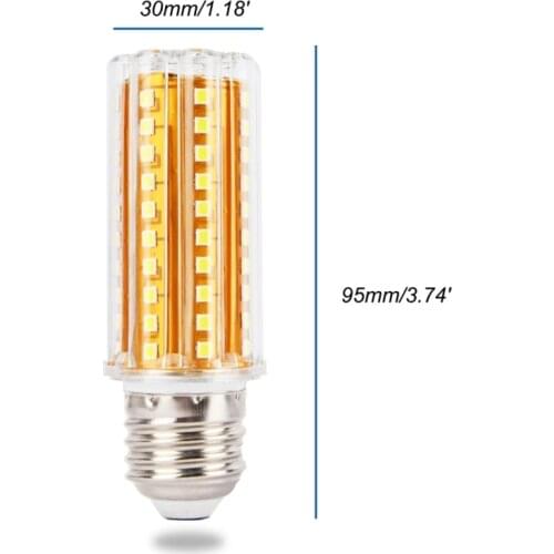 Led Corn Light E27 Indoor Lighting E14 Factory High Power Bulb Lamp Photography Energy Saving Lamp 18W Gold No Splash Screen