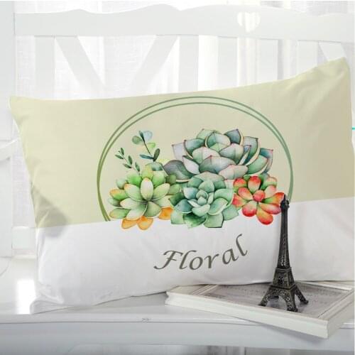 1pc Pillow cover Pillow case Bedding Pillowcase Pillow covers decorative for home 3D Print Nordic simple Floral