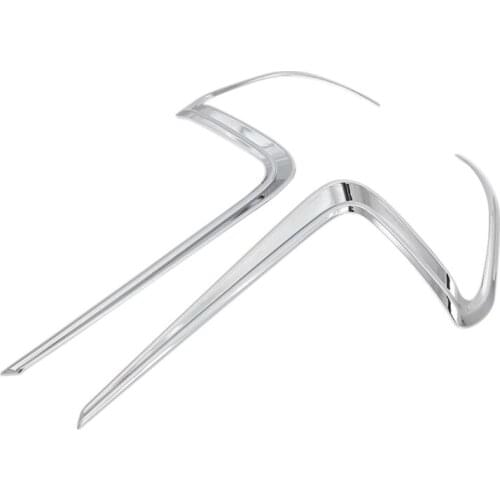 2Pcs Car Taillight Trim Strip Taillight Eyebrow Decoration Sticker for Mitsubishi Eclipse Cross 2018 2019