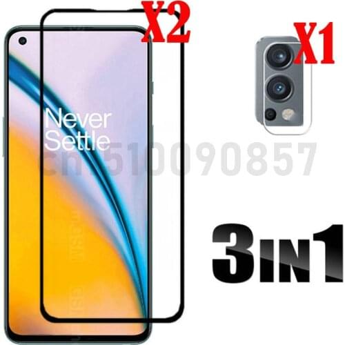 For OnePlus Nord 2 5G 3D Full Cover Slim Tempered Glass For One Plus Nord 2 5G N200 Camera Lens Screen Protector Glass