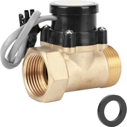 AC 110V Water Pump Flow Sensor Brass Electronic Pressure Automatic Control Switch G1 Inch HT-30 Auto Control Switch