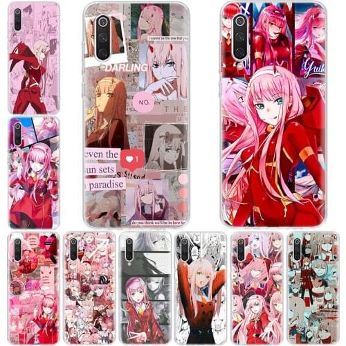 Zero Two Darling in the FranXX Anime Novelty Phone Case For Xiaomi Redmi Note 10 9S 8T 9 8 7 6 5 Pro S2 9C 9A 8A 7A 6A 5A K30 K2