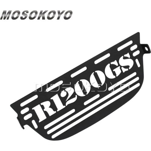 For BMW R1200GS 2006-2012 Black Motorcycle Oil Cooler Guard Grille Cover Protector