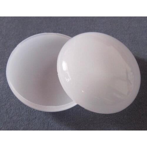 HSXZ-63 High quality Led lampshade, PC Ball Covering, Size: 63X20mm, Milk Color , Clean surface