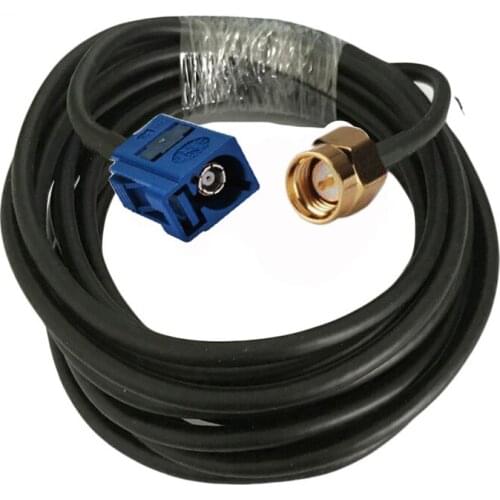 Fakra C Female to SMA Male Connector Coaxial Cable RG58 50-3 GPS Antenna Coax Cable 50ohm 1/3/5/10/15/20/30m