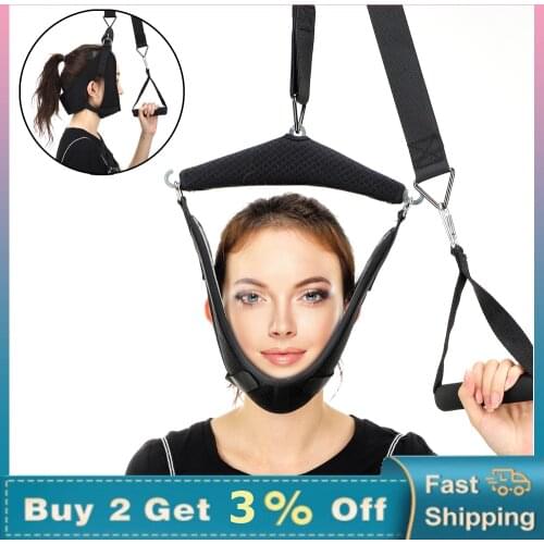 Hanging Neck Traction Kit Osteochondrosis Cervical Neck Support Cervical Neck Ttraction Device Stretcher For Neck Medical Device