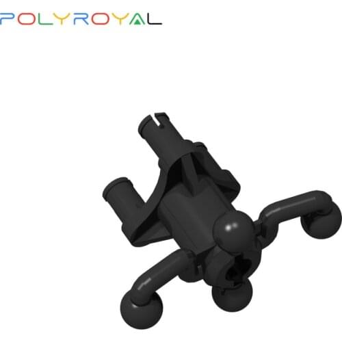 POLYROYAL Building Blocks Technical Parts 4-wheel drive steering suspension MOC Compatible With brands toys for children 32495