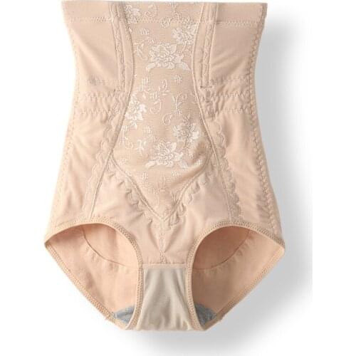 Shapewear for Women High Waist Waist Trainer Tummy Control Panties Lace Brief Slimming body shaper(Regular Plus Size)