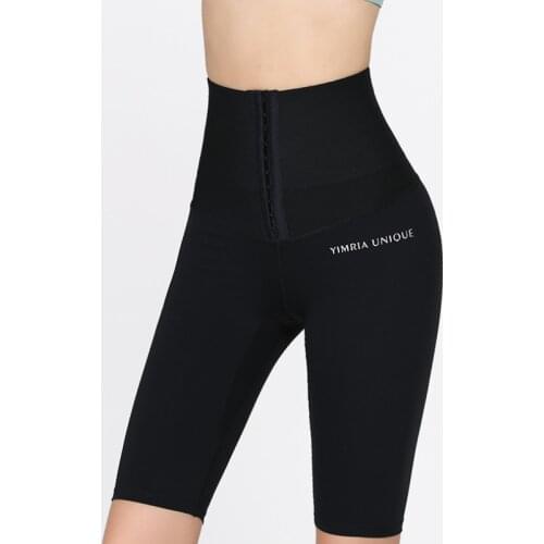 2021 fitness pants ladies tight buttocks lifting postpartum shaping yoga high waist five-point leggings running womens fitness