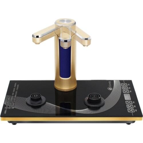 Free split electromagnetic tea stove set, one button, full intelligence, three in one suction pot, tea set, double-click switch