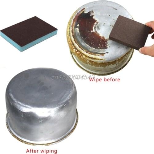 Nanometer Diamond Sand Sponge Descaling Clean Magic Pan Pot Windows Cleaning Brush Sponge Brush S21 Wholesale&DropShip