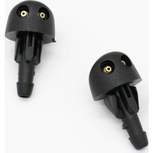 2pcs For Renault Dacia Megane Scenic Mk1 Duster Sandero Logan 7700846456 Car Sprinkler Front Windshield Wiper Washer Jet Nozzle