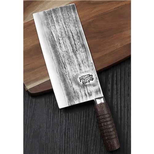 Tang Knife slicing knife kitchen knife household chopping knife chef special ultra-fast and sharp kitchen knife mulberry knife