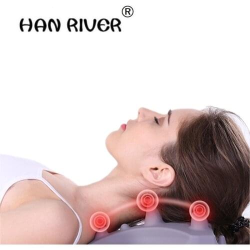 Cervical massage device pillow neck shoulder pad repair tensile neck health care adult home physiotherapy