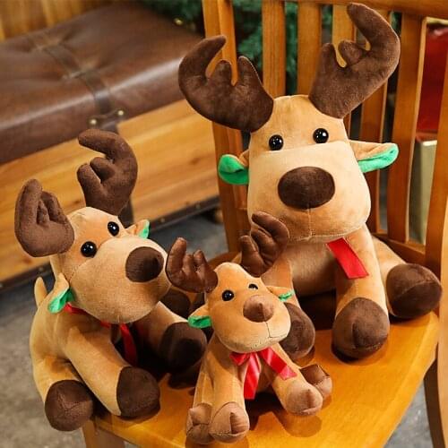 Christmas deer Christmas elk doll Nordic style Christmas plush toys Christmas girlfriend gifts ornaments
