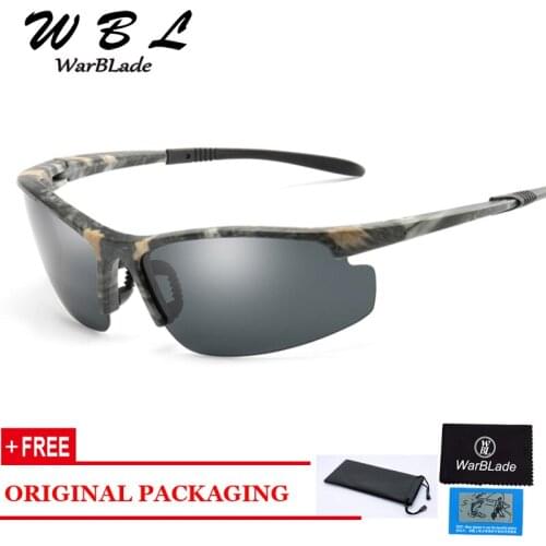WarBLade High Quality Polarized Sunglasses Men Luxury Brand Design Driving Sun Glasses UV400 Outdoor Eyewear Male 2019