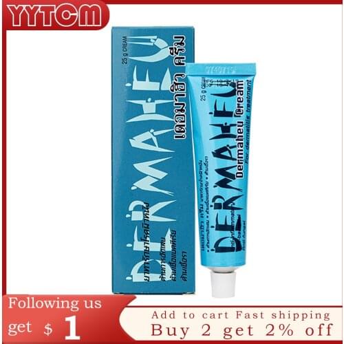 Thailand Dermaheu Tender foot Cream foot Care Antibacterial Anti-chapping Whitening Nourishing Anti-Aging anti crack 15g