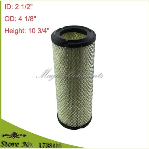 Air Filter For Briggs & Stratton 4235 841497 Kawasaki 11013-7020 11013-7044 Kohler 25 083 01, 25 083 01-S