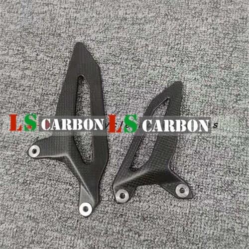 For Ducati Panigale V2 899 959 1199 1299 Full Carbon Fiber Motorcycle Heel Guards Fairing Kit