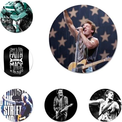 Bruce Springsteen Badge Brooch Pin Accessories For Clothes Backpack Decoration gift