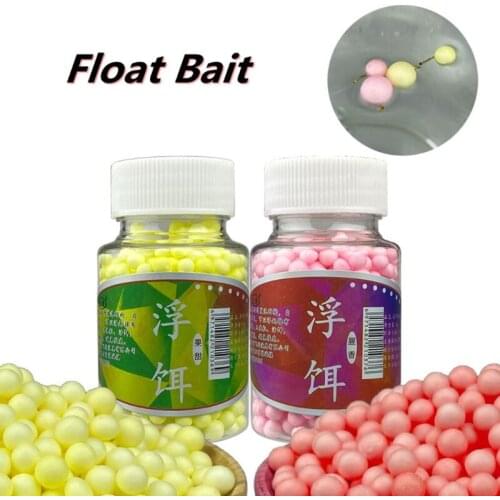 1 Bottle 4-6mm / 7-9mm Foam Floats Ball Beads Bean Sweet Fishing Lure Bot Ball