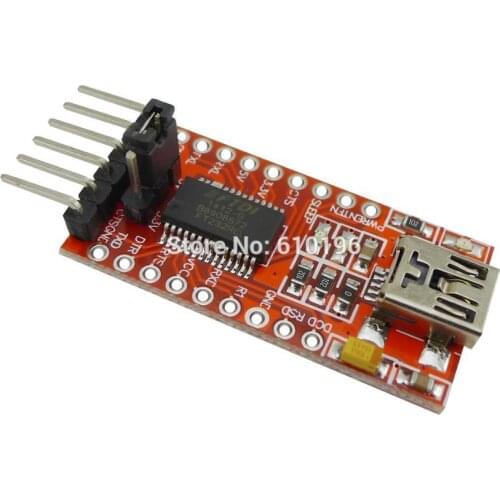 10PCS/LOT USB TO TTL Support 5V 3.3V FT232RL To Serial Adapter Module For Arduino Download Cable Mini Interface