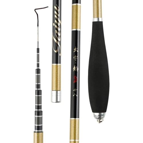 37 adjustable ultra light super tough squid 3.6 3.9 4.5 5.4 m carbon fishing rod Carp taiwan fishing rod