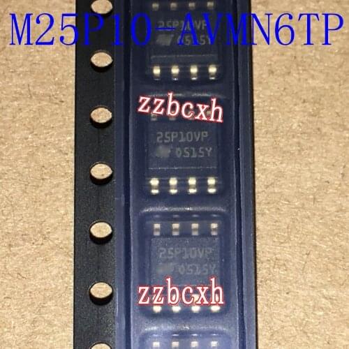 5PCS/LOT New original In Stock 25P10VP M25P10-AVMN6TP SOP-8