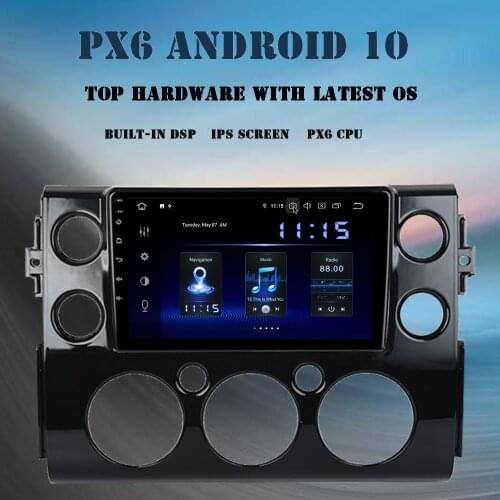 Dasaita for Toyota FJ Cruiser 2007 202011 2012 2015 Car 9" Android Vehicle Multimedia Player DSP 4GB+64GB Radio GPS Navigator