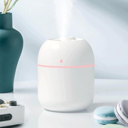 Silent Operation Fireproof ABS Intelligent Power-off No Radiation 2 Gear Air Humidifier for Office
