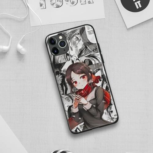 Kaguya Shinomiya Kaguya Sama Anime Soft Silicone Glass Phone Case for IPhone SE 6s 7 8 Plus X Xr Xs 11 12 Mini Pro Max Samsung