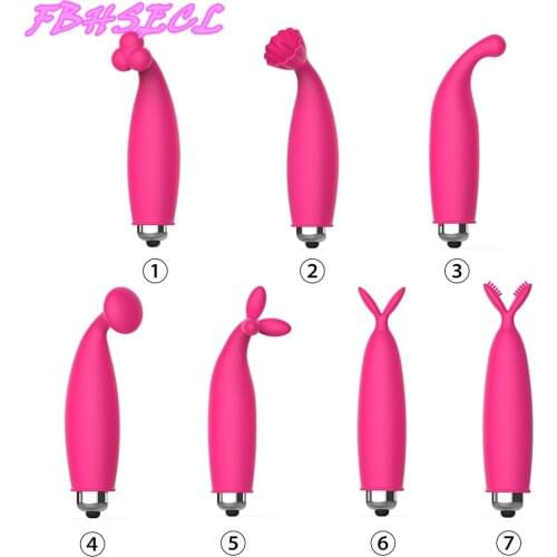 FBHSECL Mini Bullet Vibrator Clitoris Stimulator Single Mode Vaginal Massager Dildo Strong Vibration Sex Toys For Women Sex Shop