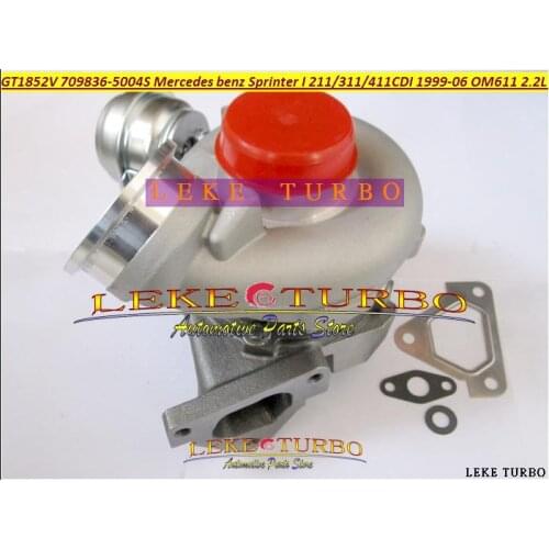 GT1852V 709836-5004S 709836-0001 709836 6110960899 Turbo For Mercedes Benz Sprinter I 211CDI 311CDI 411CDI 99- OM611 2.2L 141HP