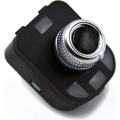 Chrome adjust knob side mirror switch For Audi A1 A2 A3 A4 S4 A4 Allroad A5 S5 Q5 RS5 RS4 A6 Q7 TT A8 EXEO 8R0959565E 8K0959565C